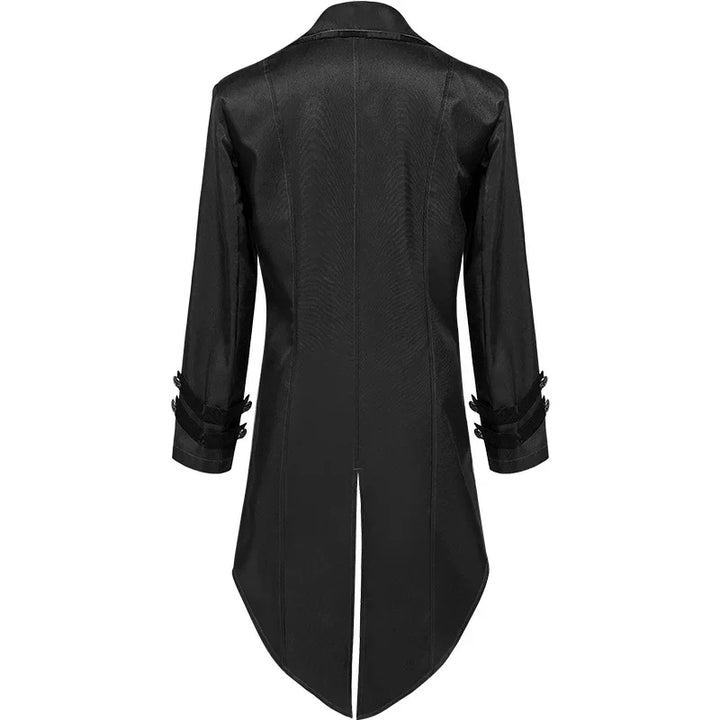 Tone-On-Tone Steampunk Coat subtle