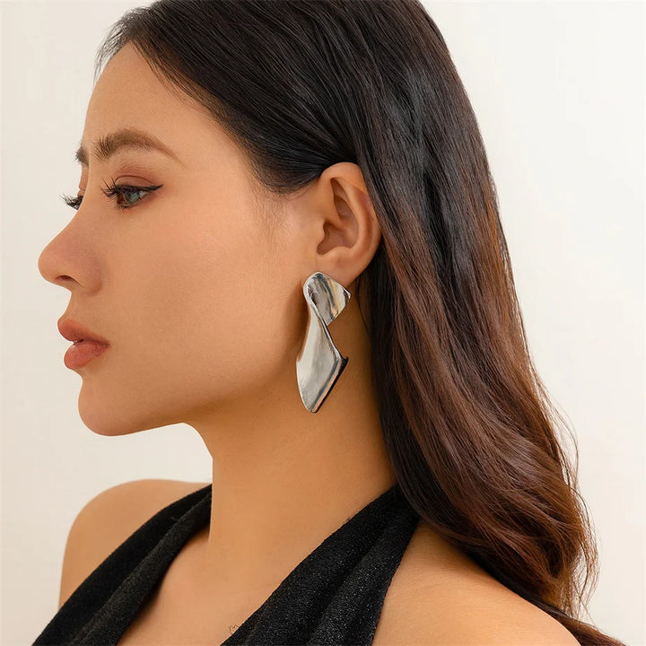 Twisted Steampunk Earrings tendance