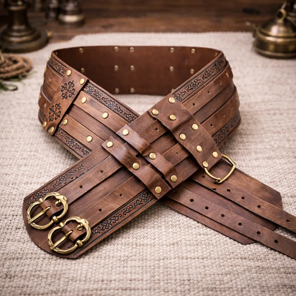 Unisex Viking Steampunk Belt