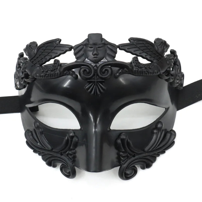Venetian Steampunk Mask Black