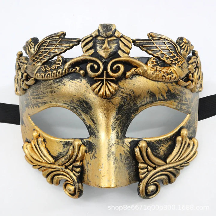 Venetian Steampunk Mask Gold
