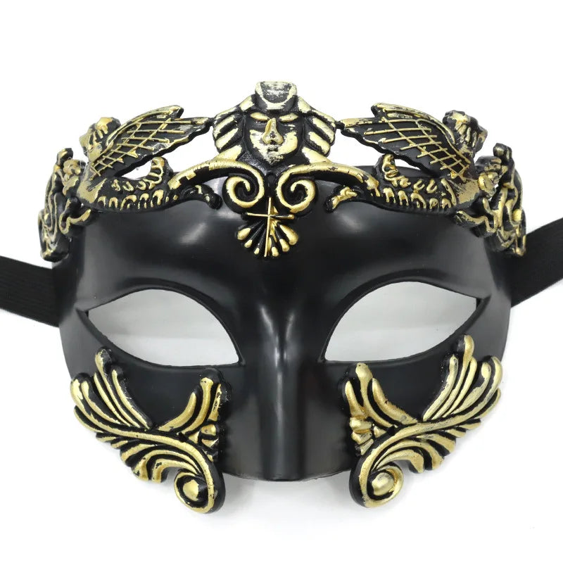 Venetian Steampunk Mask Yellow