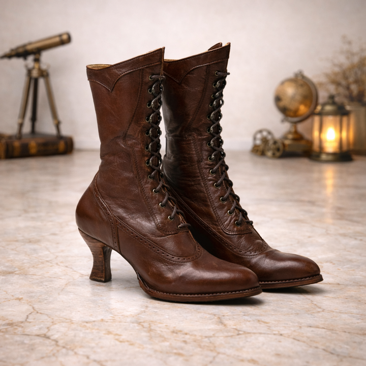 Victorian Brown Boots