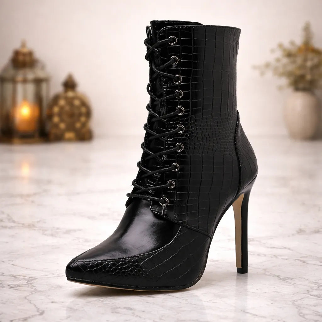 Victorian Lace Boots