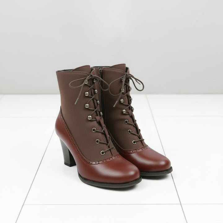 Victorian Round-toe Steampunk Boots