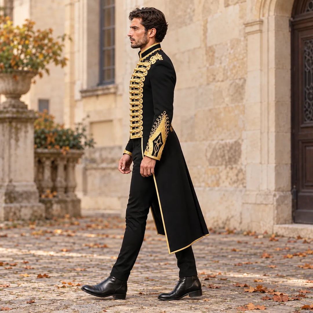 Victorian Steampunk Coat Costume Design
