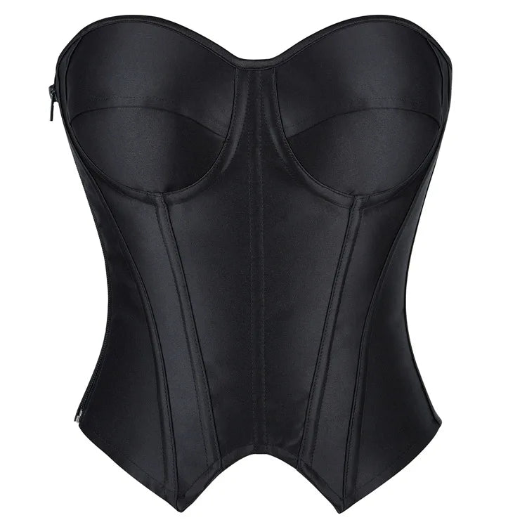 Victorian Steampunk Corset With Long Sleeves Sexy