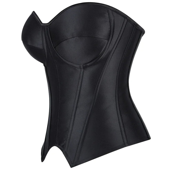 Victorian Steampunk Corset With Long Sleeves Style