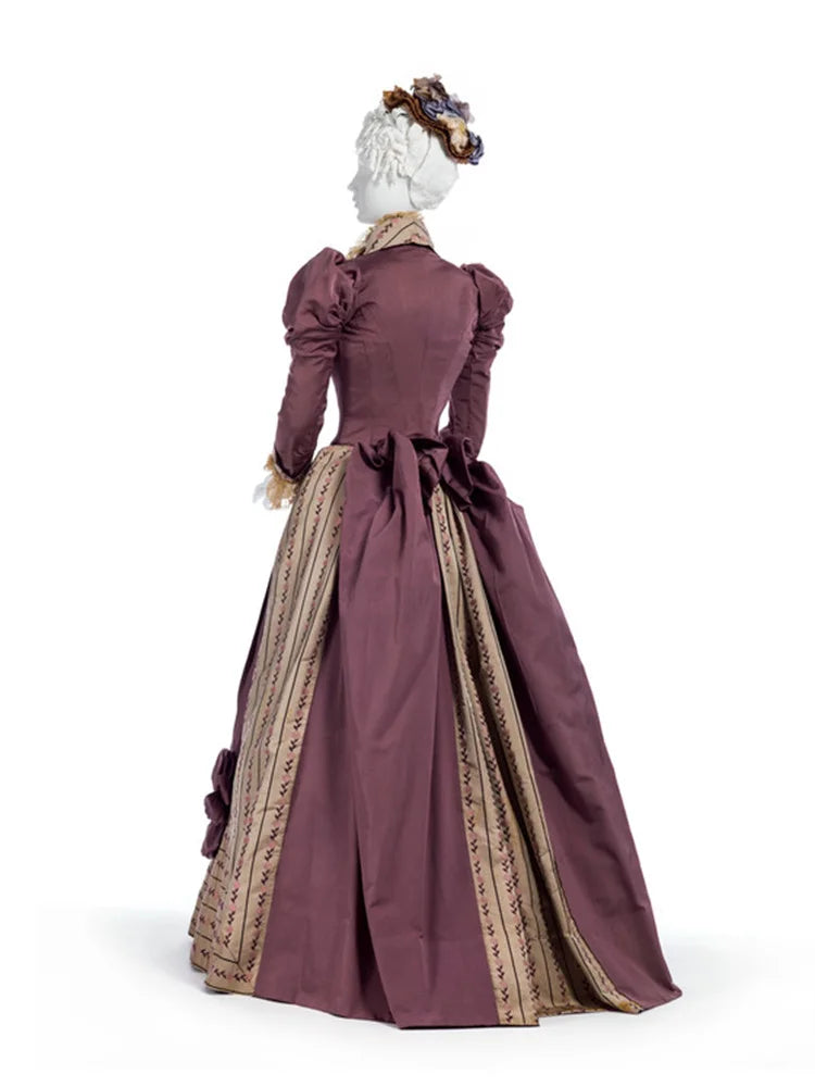 Victorian Steampunk Duchess Dress Costume Back