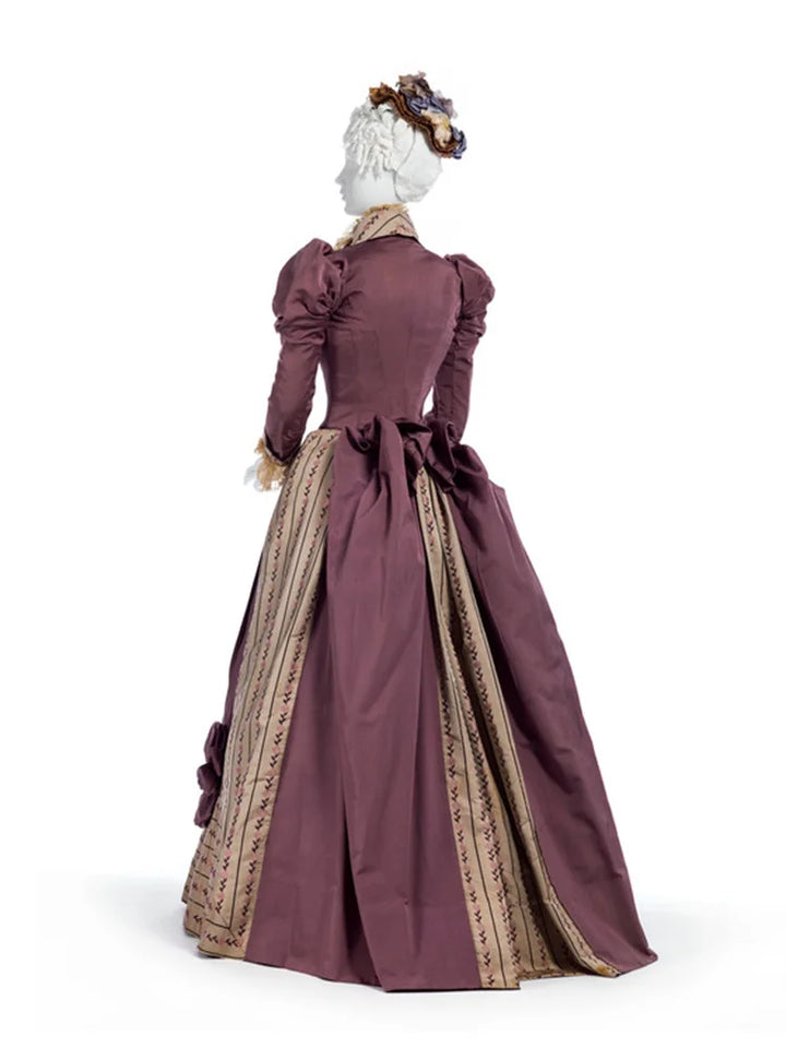 Victorian Steampunk Duchess Dress Costume Back