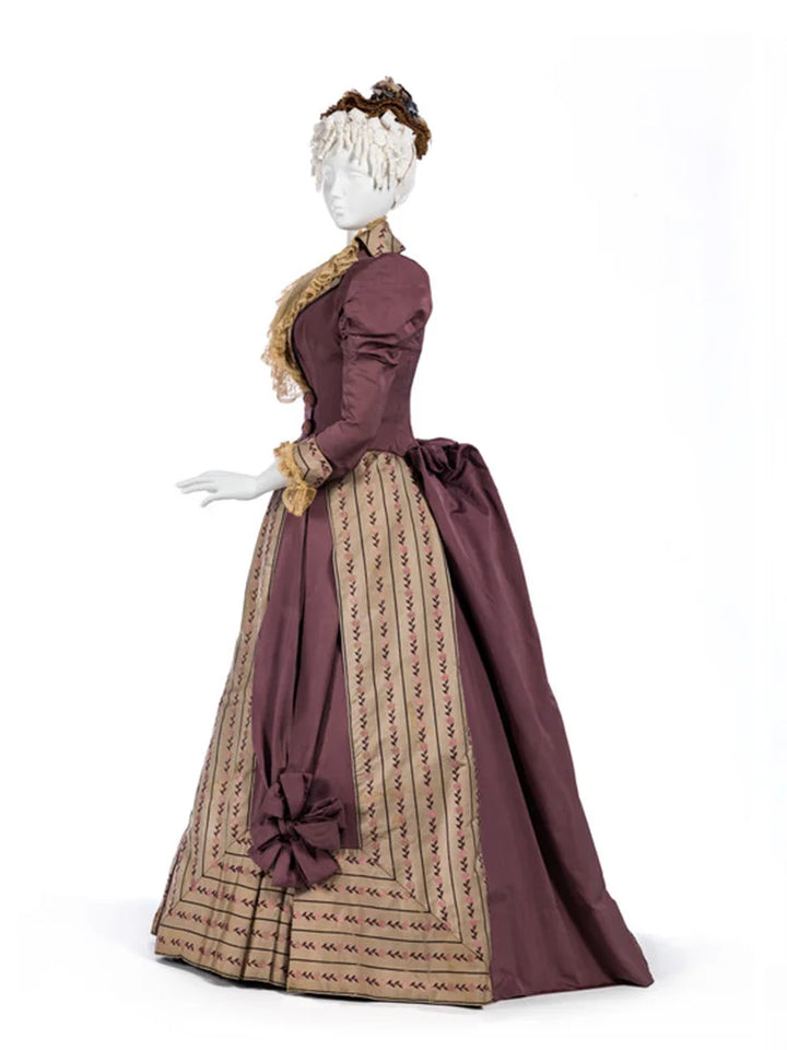 Victorian Steampunk Duchess Dress Costume Purple