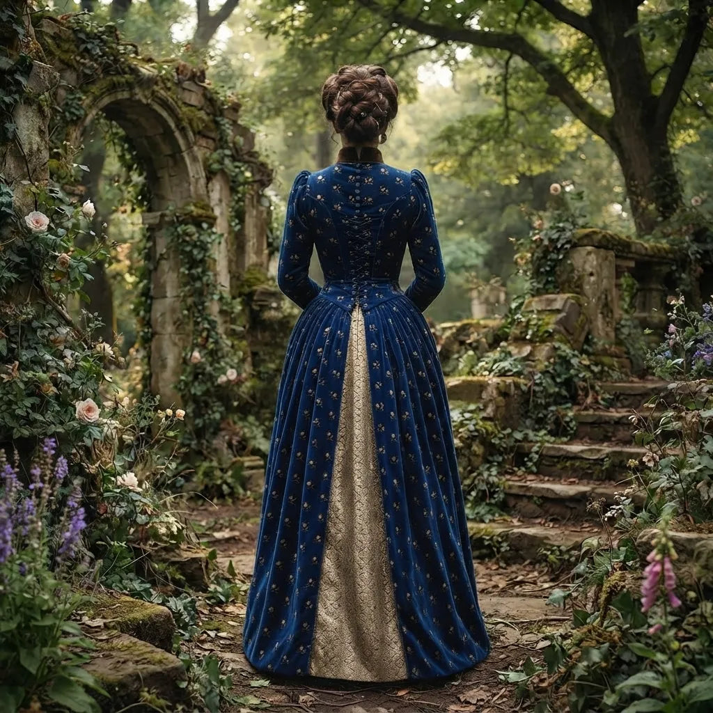 Victorian Steampunk « Duchess » Style Costume Back