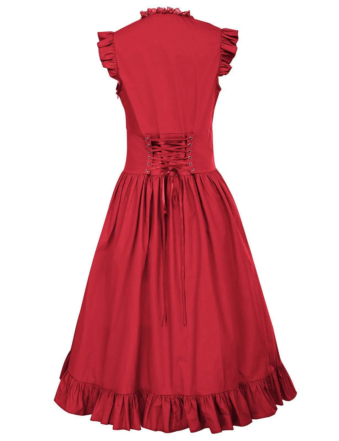 Victorian Steampunk Lace Dress – gothic elegance