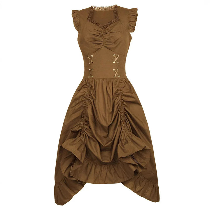 Victorian Steampunk Lace Dress – refined aesthetic