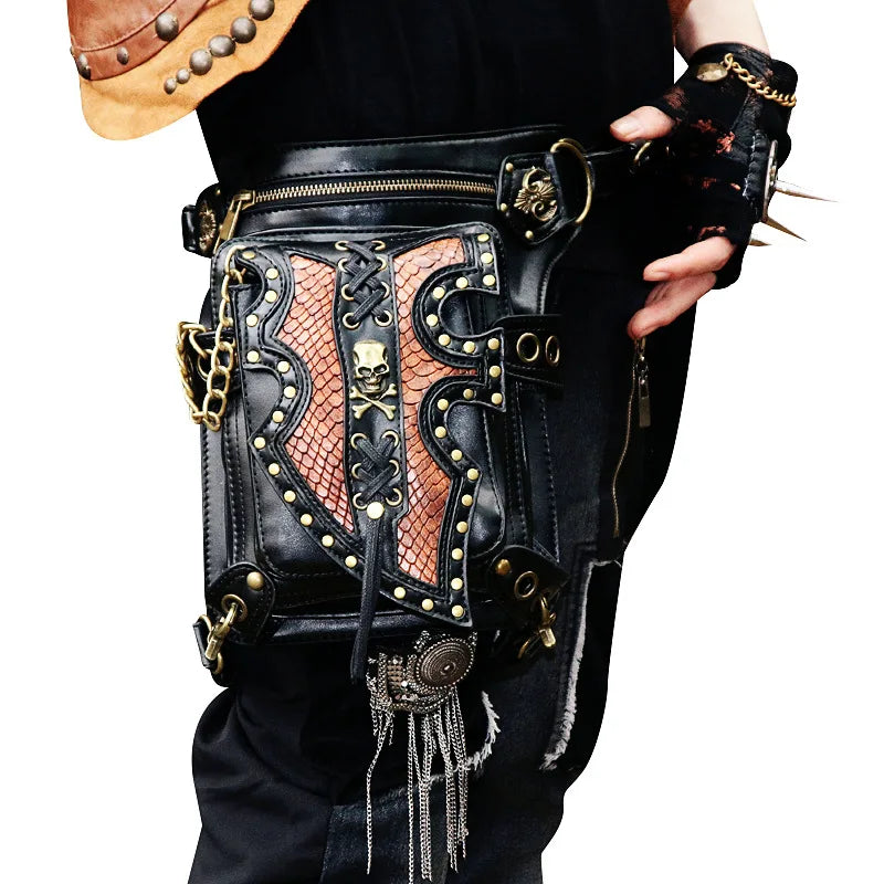 Victorian Steampunk Legs Bag fashion