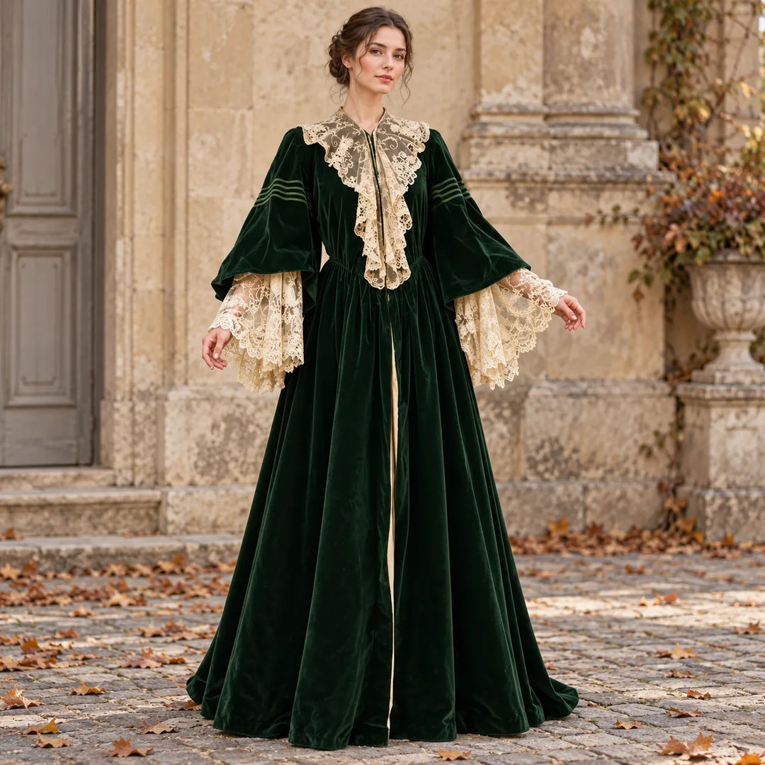 Victorian Steampunk Long Dress Costume