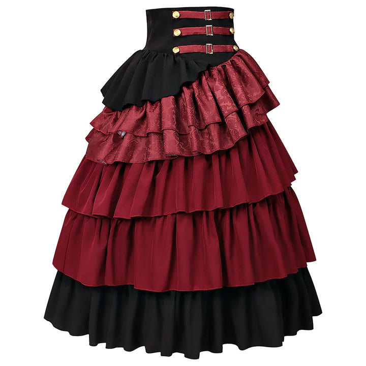 Victorian Steampunk Long Skirt elegant