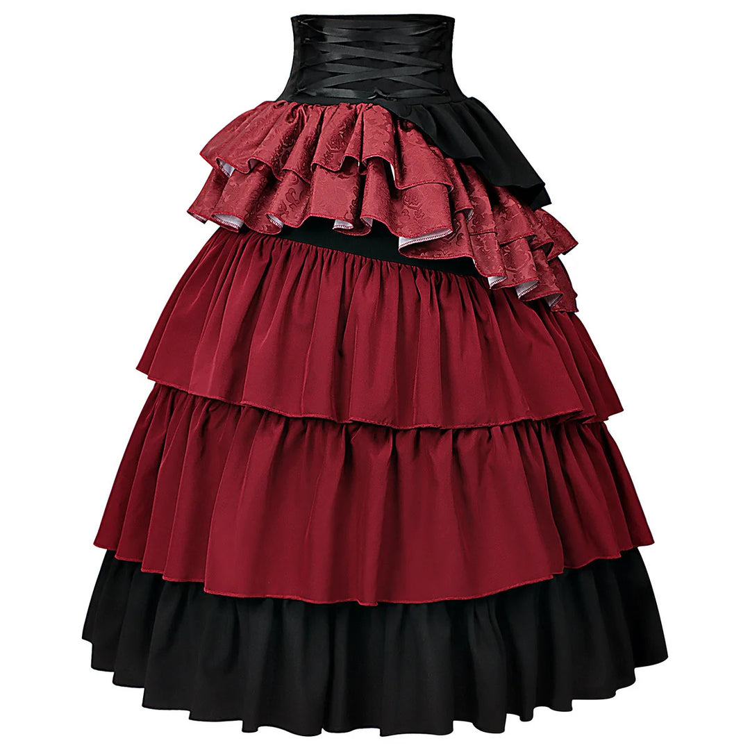Victorian Steampunk Long Skirt vintage