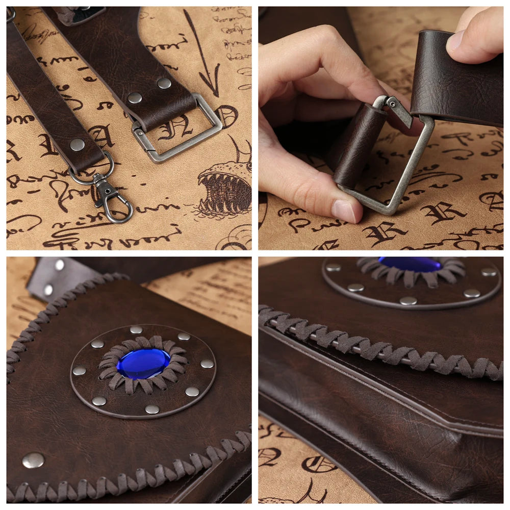 Viking-Style Steampunk Bag unique