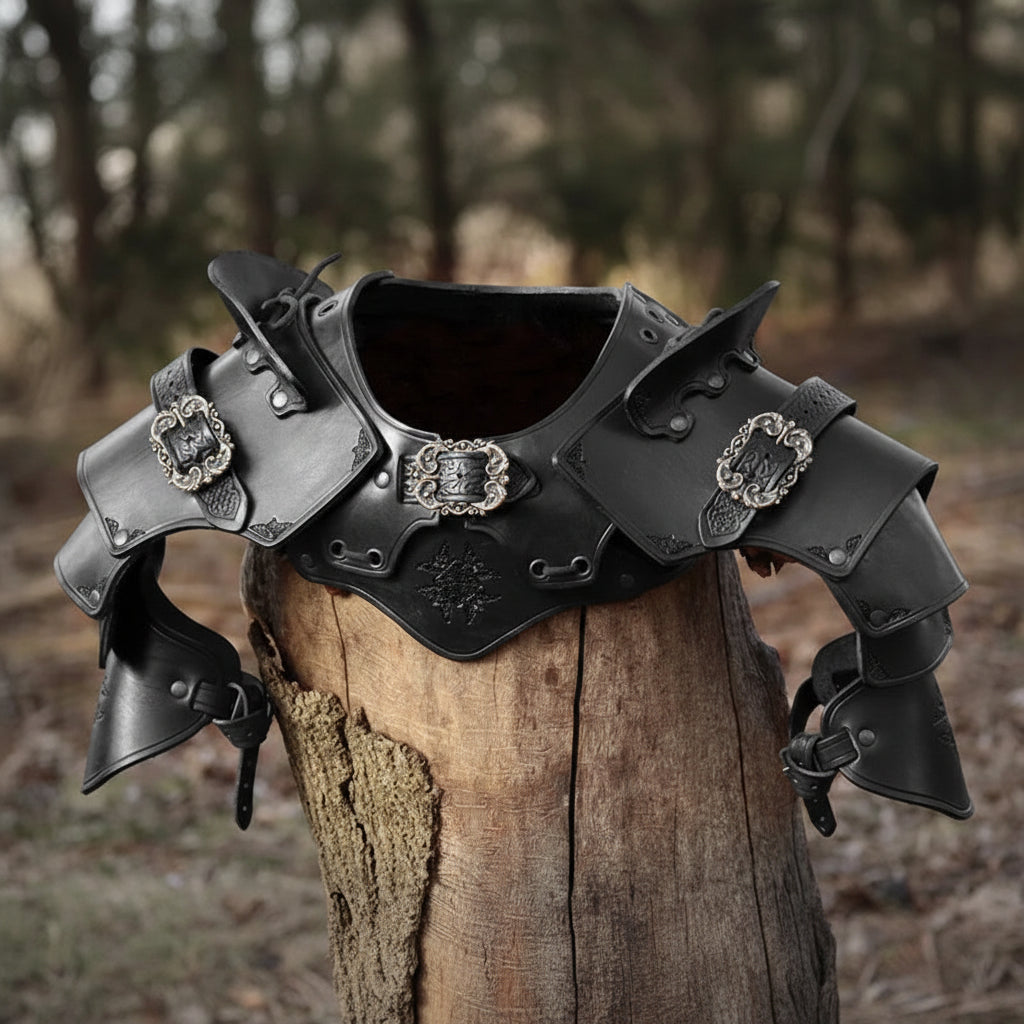 Vintage-Style Steampunk Shoulder Armor