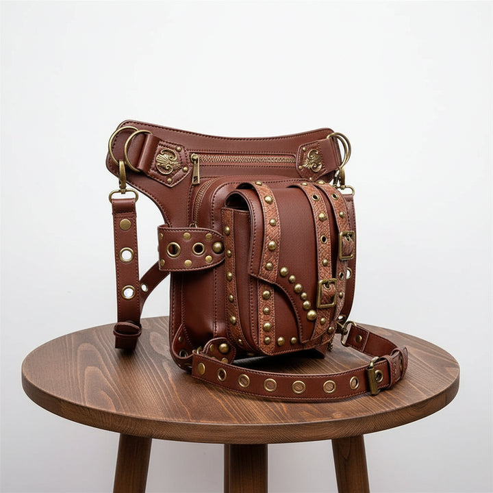 Vintage Brown Steampunk Bag