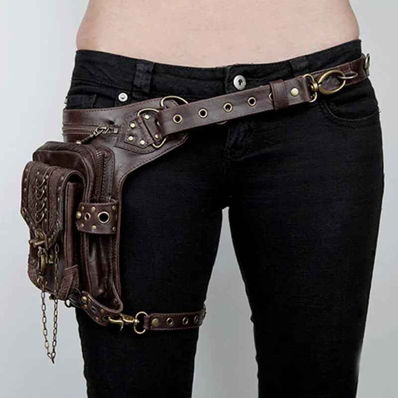 Vintage Brown Steampunk Bag beautiful