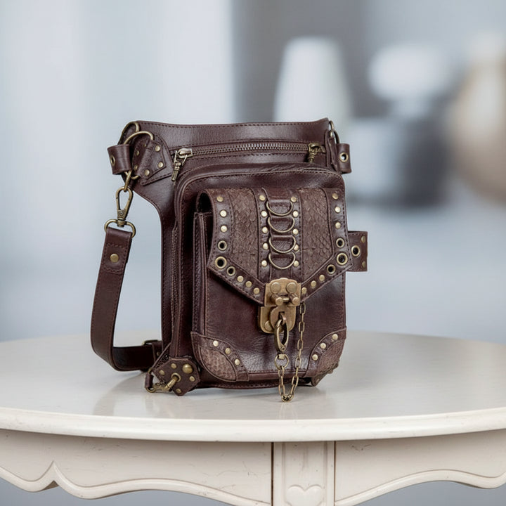 Vintage Brown Steampunk Bag fashion