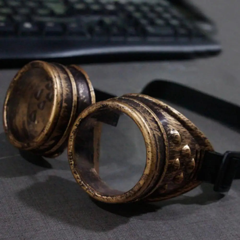 Vintage Effect Steampunk Goggles