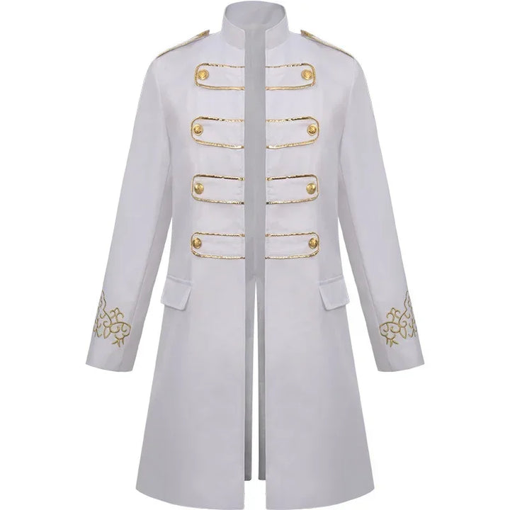Vintage Embroidered Steampunk Medieval Coat classic