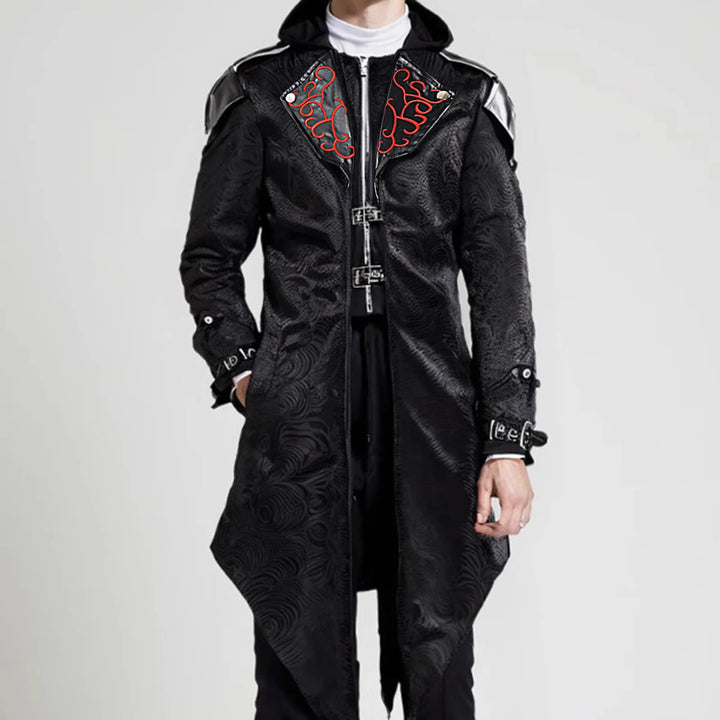 Vintage Jacquard Steampunk Medieval Coat
