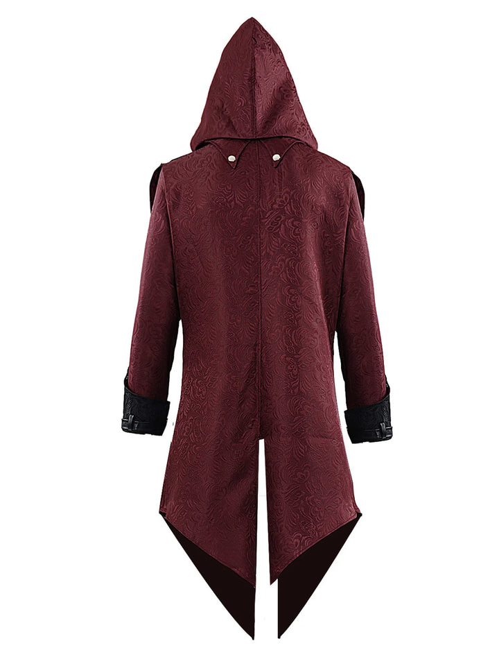 Vintage Jacquard Steampunk Medieval Coat vintage