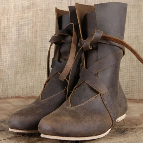 Vintage Medieval Steampunk Boots