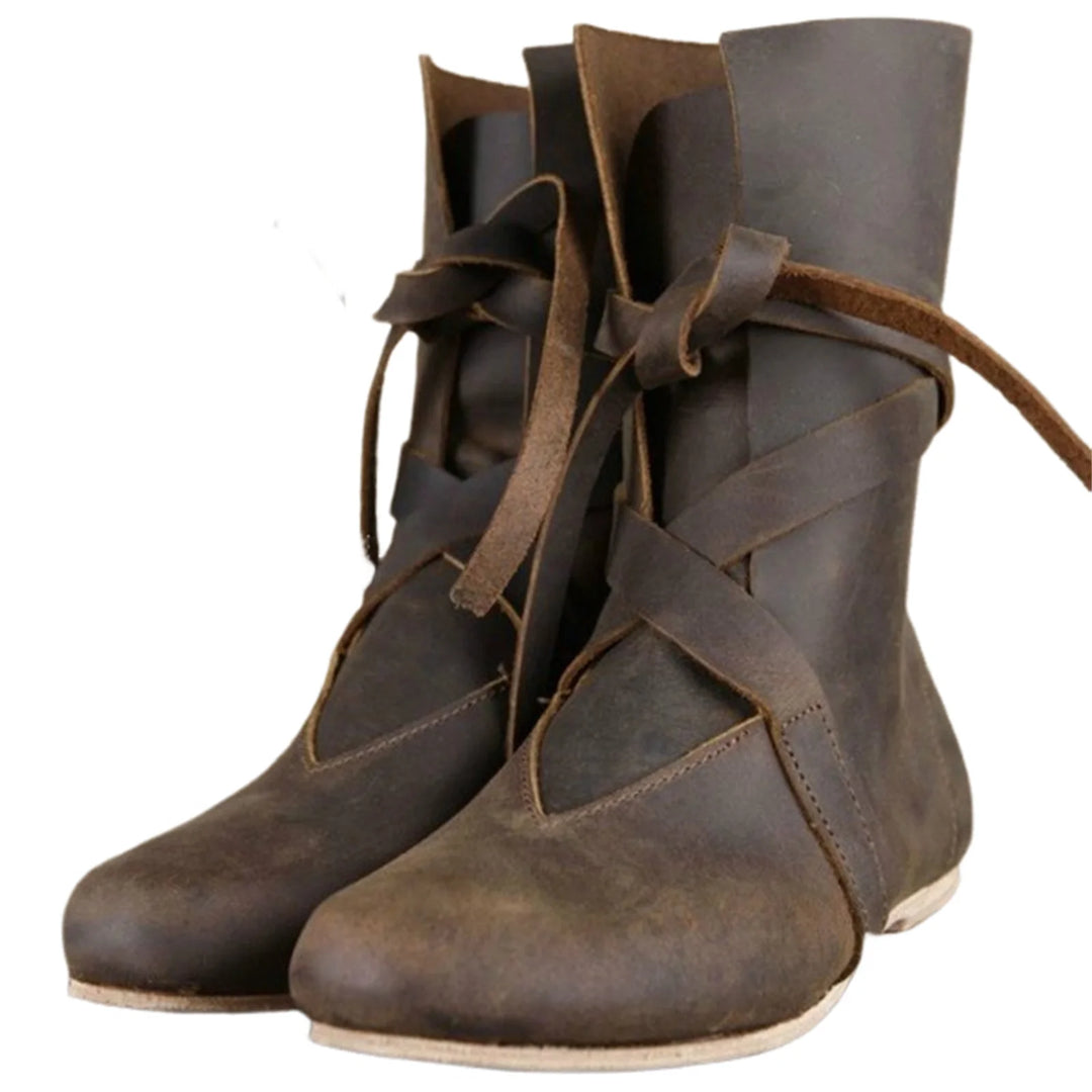 Vintage Medieval Steampunk Boots bold