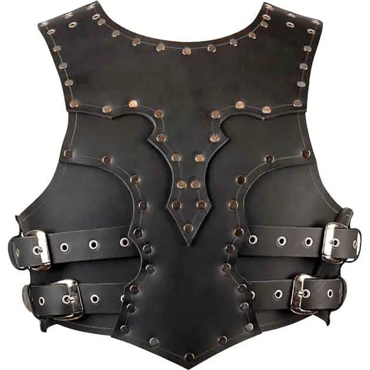Vintage Medieval Steampunk Chest Armor black