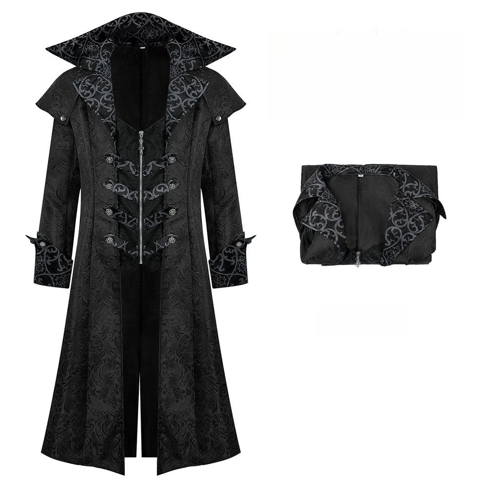 Vintage Medieval Steampunk Costume for Men Design