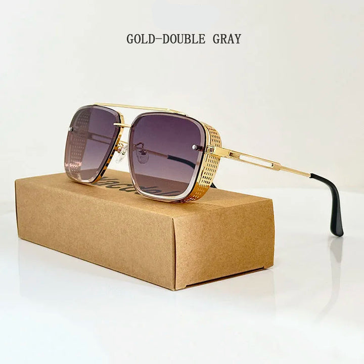 Vintage Square Steampunk Sunglasses – Victorian inspired