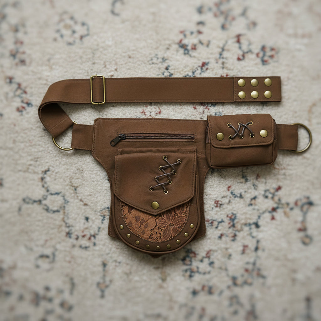 Vintage Steampunk-Style Bag