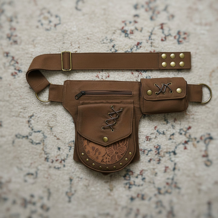 Vintage Steampunk-Style Bag