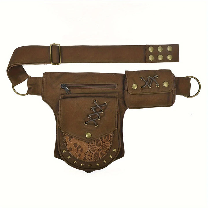 Vintage Steampunk-Style Bag brown
