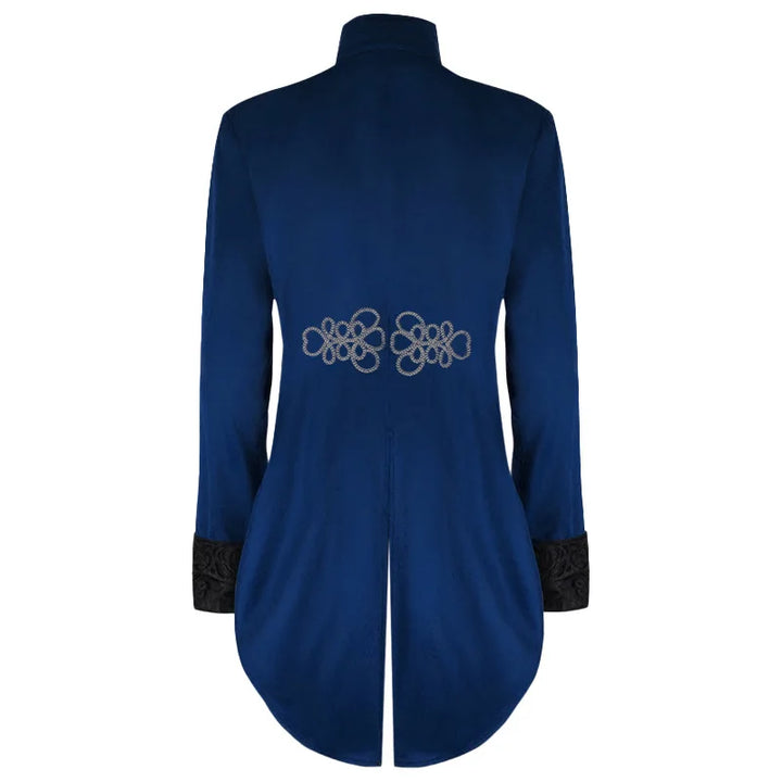 Vintage Steampunk Coat With a Stand-up Collar vintage