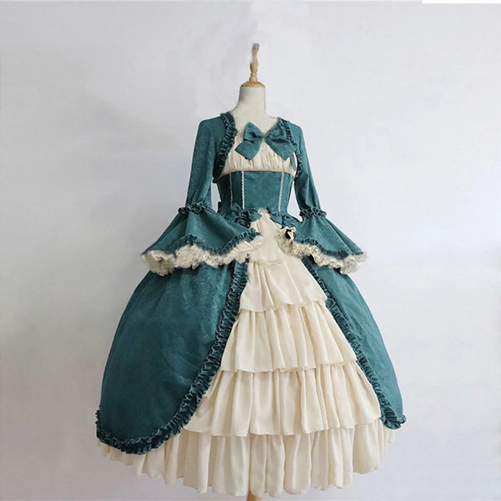 Vintage Steampunk Dress With Bow – feminine look
