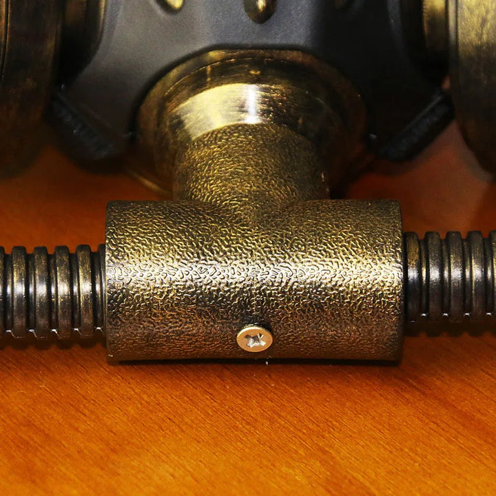 Vintage Steampunk Gas Mask metal