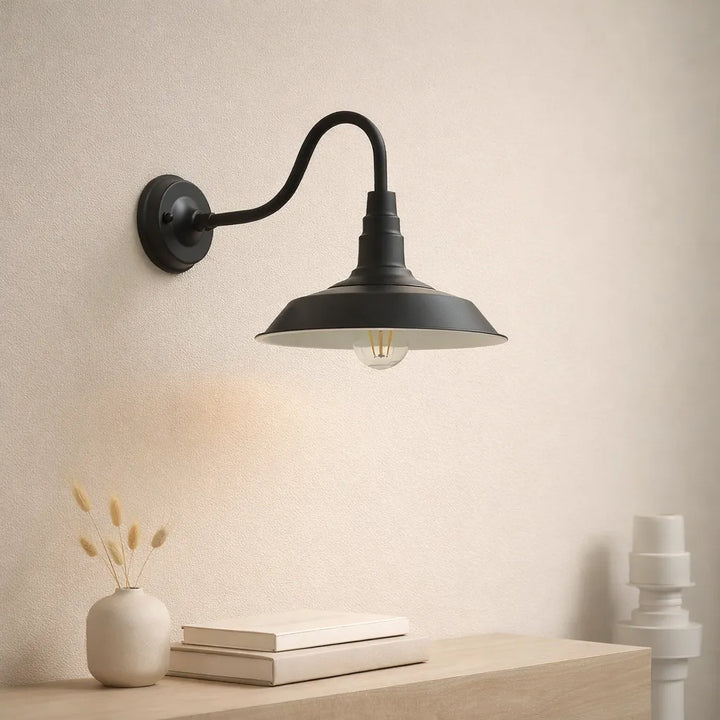 Vintage Steampunk Iron Wall Lamp