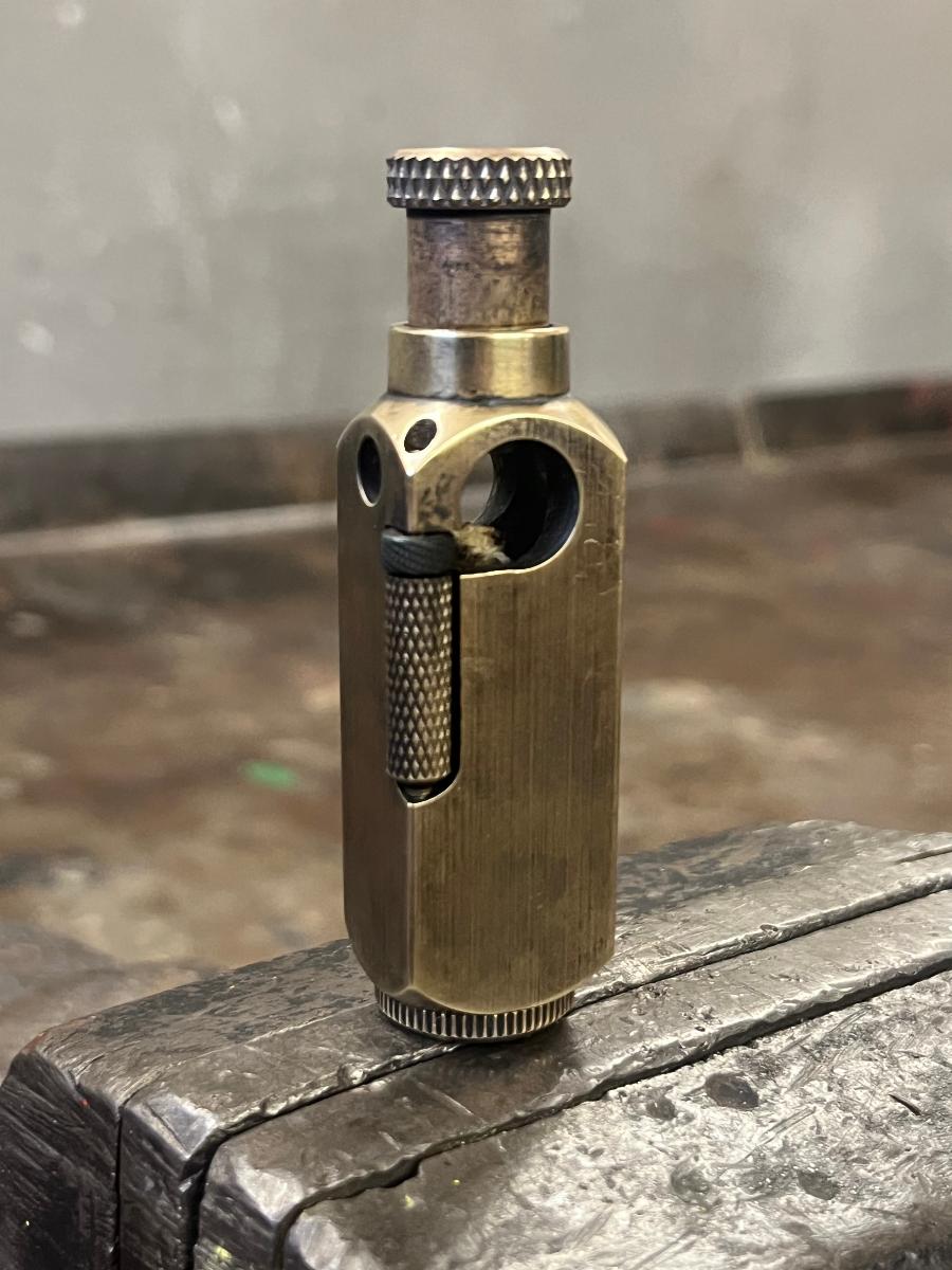 Vintage Steampunk Kerosene Lighter chic