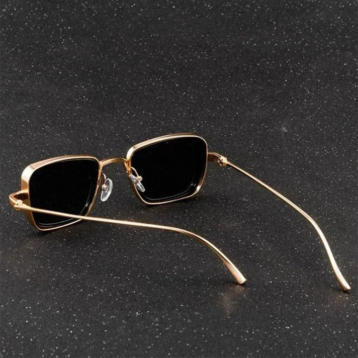 Vintage Steampunk Metal Sunglasses – bold aesthetic