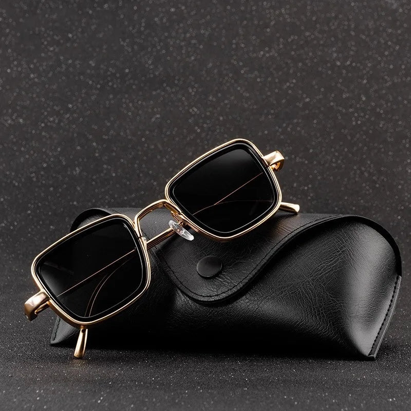 Vintage Steampunk Metal Sunglasses – classic look