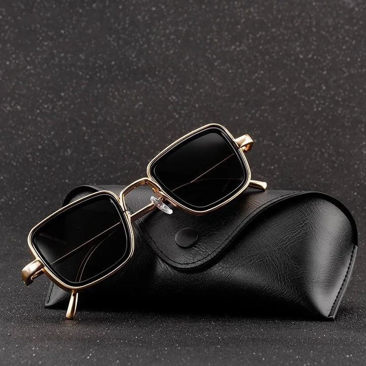 Vintage Steampunk Metal Sunglasses – classic look