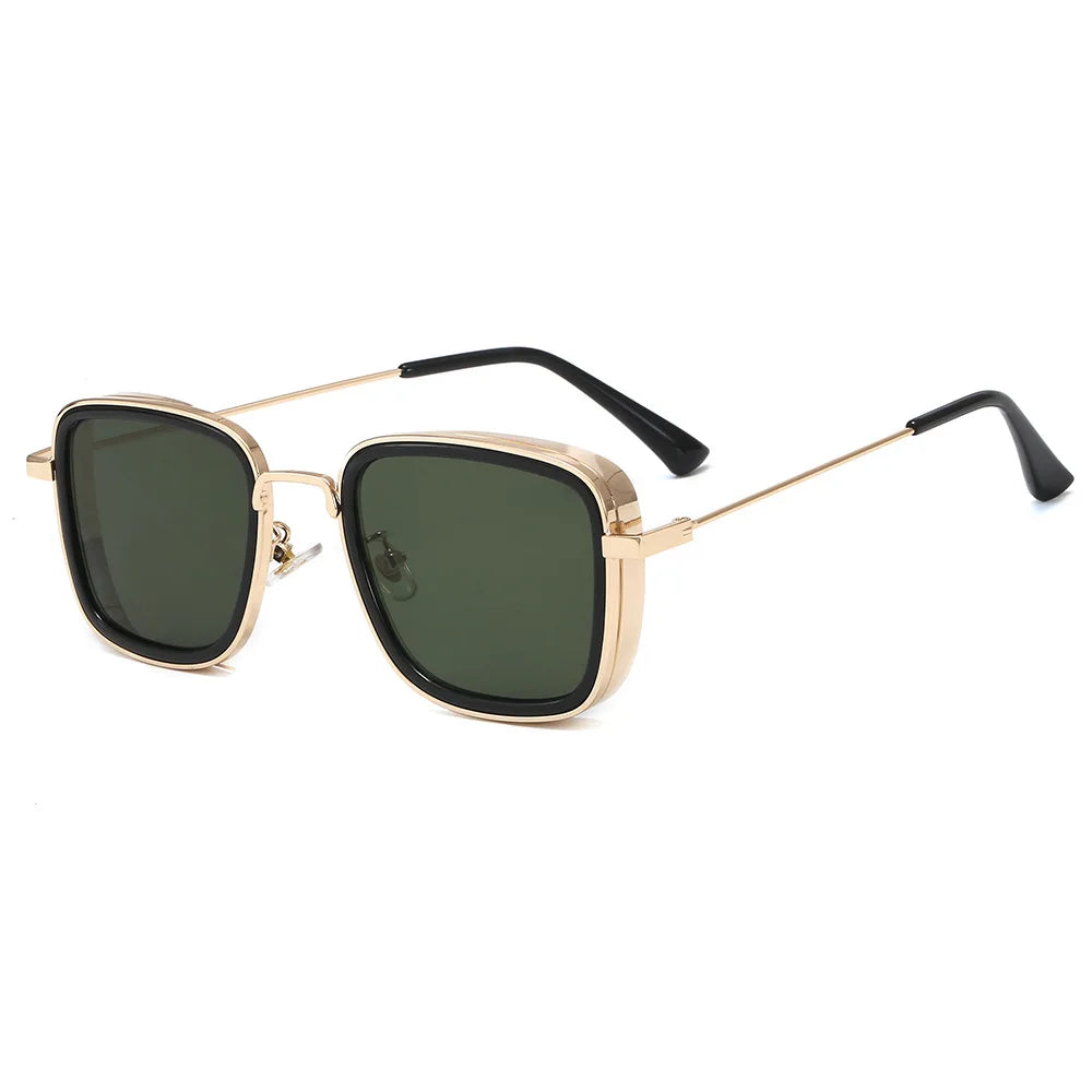 Vintage Steampunk Metal Sunglasses – statement piece