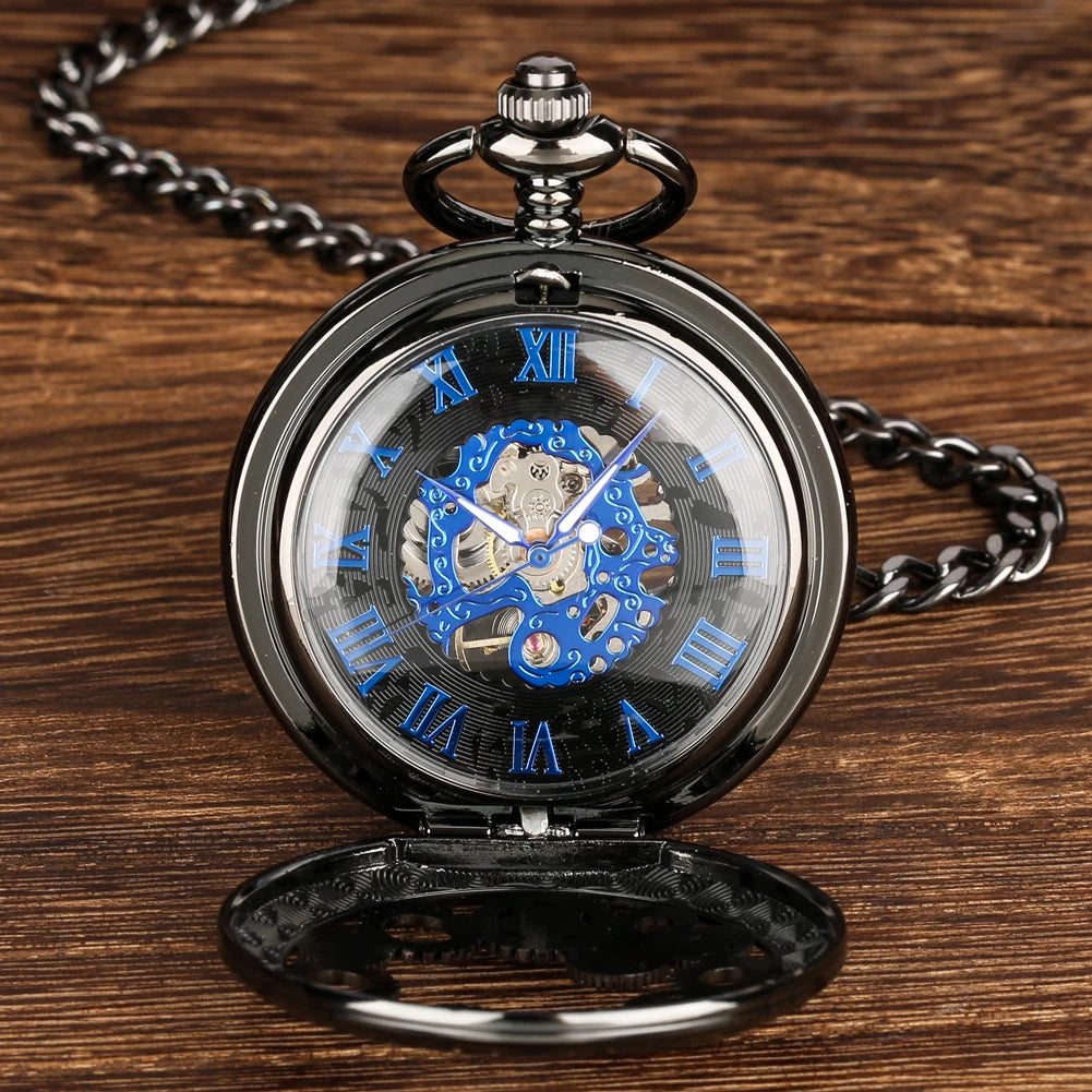 Vintage Steampunk Pocket Watch with Gears – Victorian inspired
