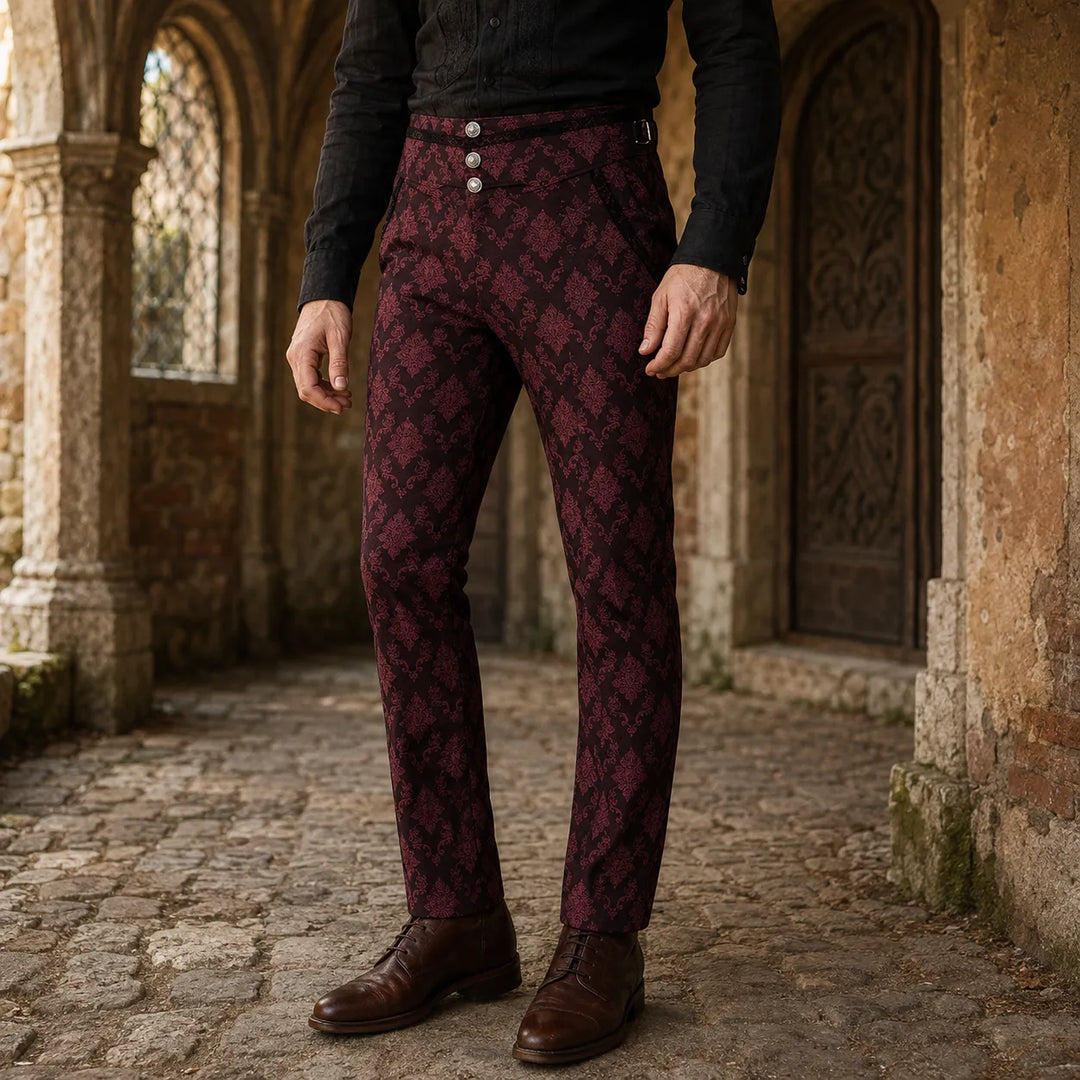 Vintage Steampunk Slim Pants